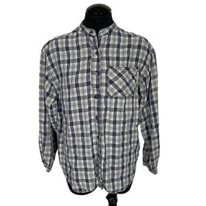 Democracy Plaid Button Up Shirt - Women’s S